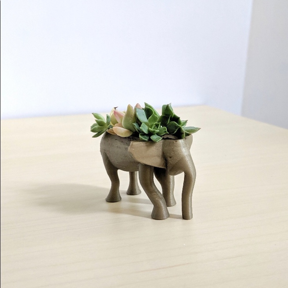 Tiny Elephant Planters
